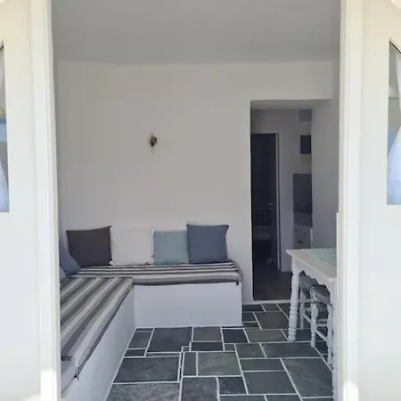 Beautiful Seaside House On The Beach Platis Gialos  Exterior foto